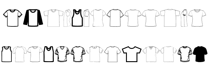 T-shirt Fuentes MINÚSCULAS