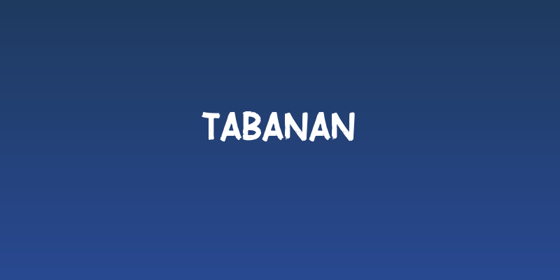TABANAN Social Header