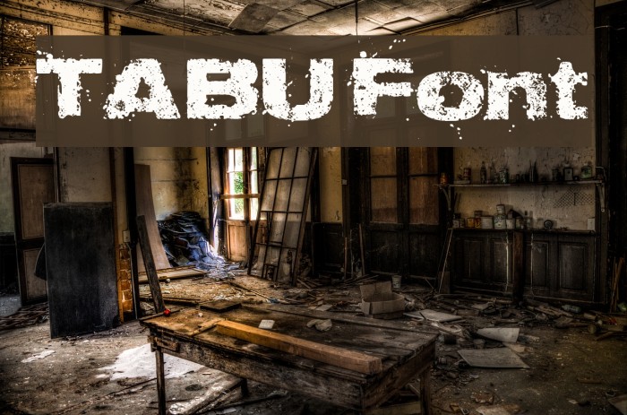 TABU Font examples