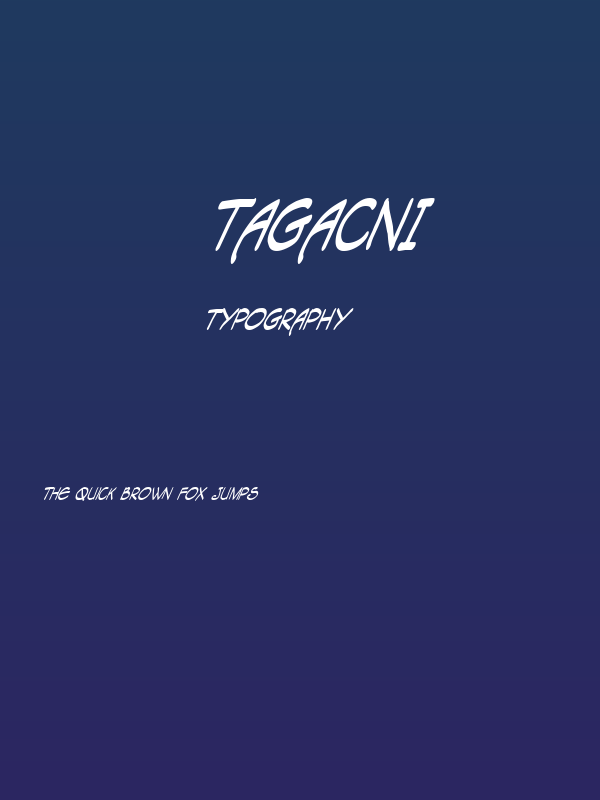TAGACNI Poster