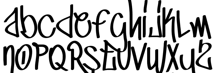 TAG_CRE Font LOWERCASE