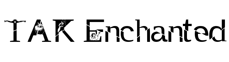 TAK Enchanted  フリーフォントのダウンロード