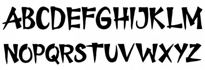 TAKOYAKI Font Litere mari