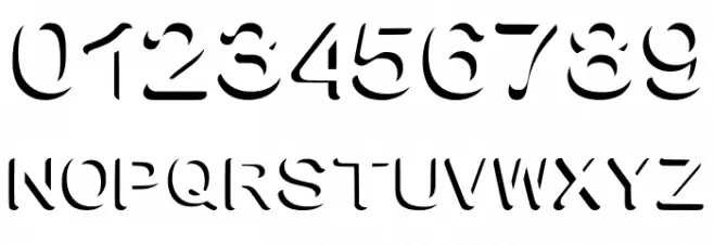 TALASH Font OTHER CHARS