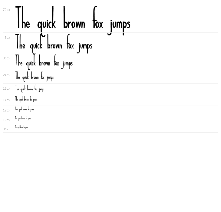 TALL & SLIM Waterfall