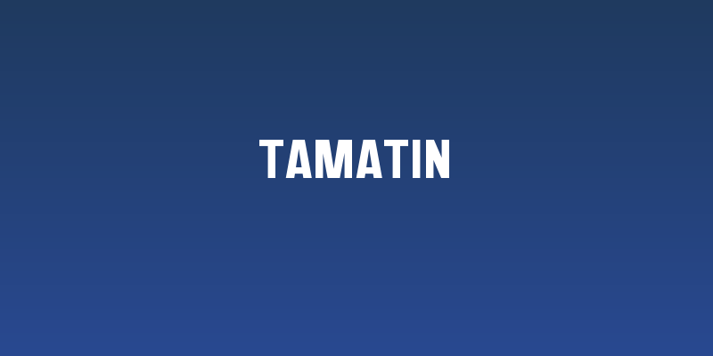 TAMATIN Social Header