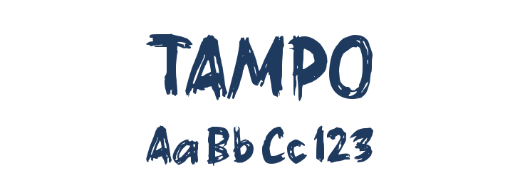 TAMPO Font Preview