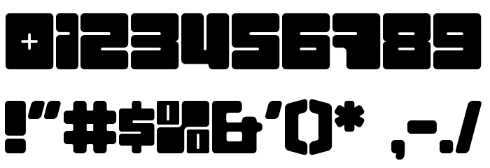 TAMPOOL Font OTHER CHARS