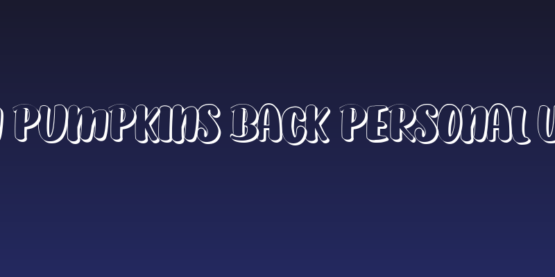 TAN PUMPKINS BACK PERSONAL USE  Social Header