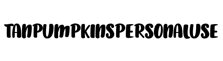 TAN PUMPKINS PERSONAL USE   Free Fonts Download