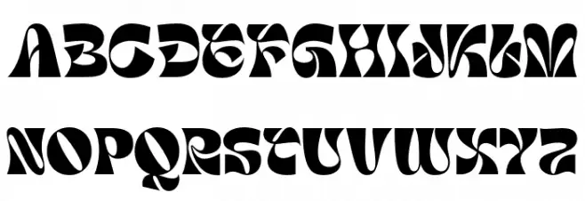 TANAMERA Font UPPERCASE