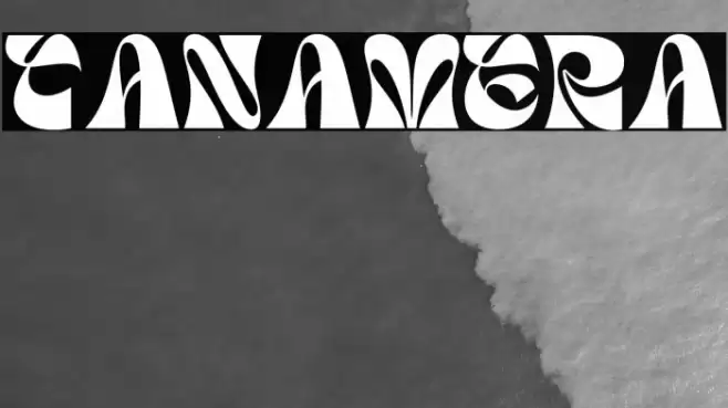 TANAMERA Font examples