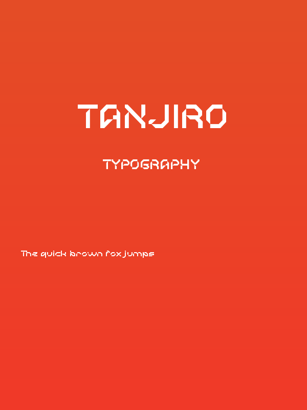 TANJIRO Poster
