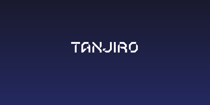 TANJIRO Social Header