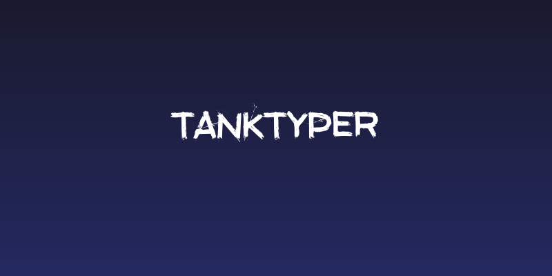 TANKTYPER Social Header