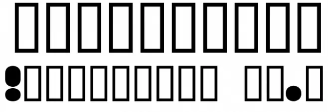 TANTOR Font OTHER CHARS