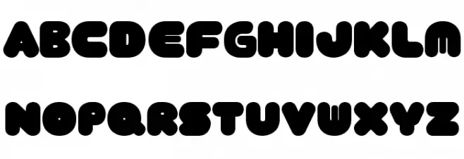 TANTOR フォント 大文字