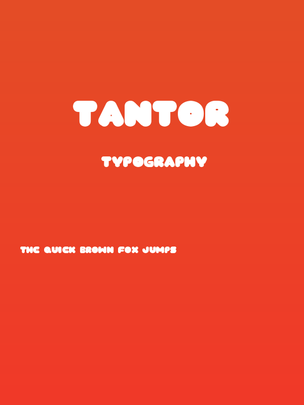 TANTOR Poster