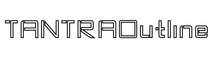 TANTRA Outline Font