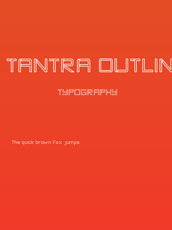 TANTRA Outline Poster