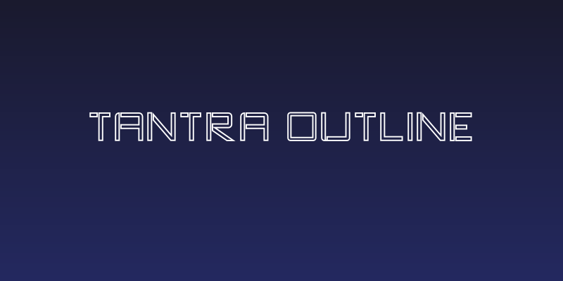 TANTRA Outline Social Header