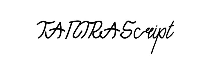 TANTRA Script Font
