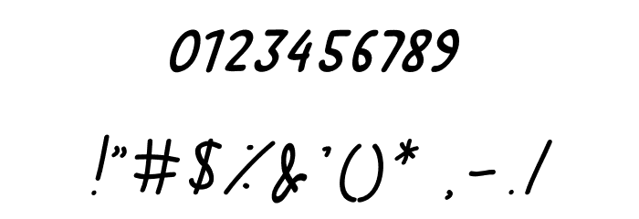 TANTRA Script Font OTHER CHARS
