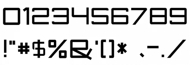 TANTRA Font OTHER CHARS