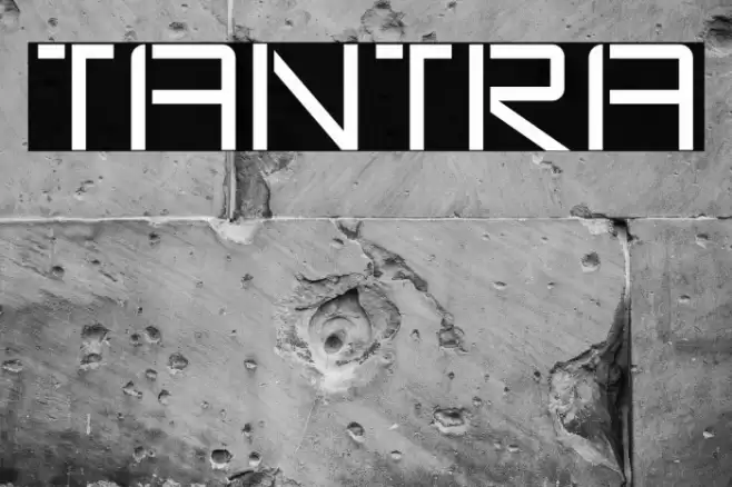 TANTRA Font examples