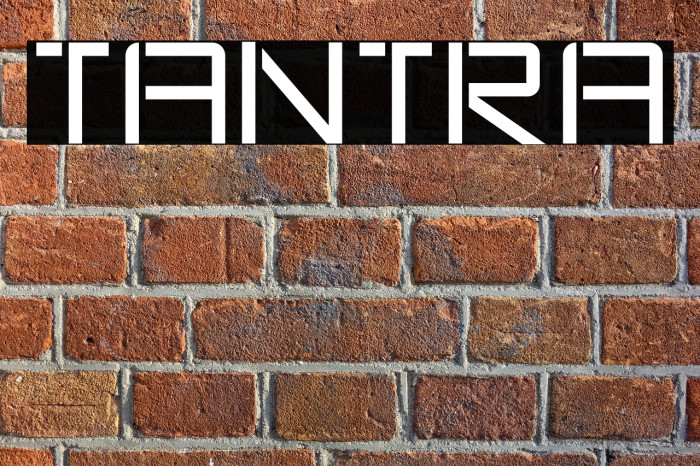 TANTRA Font examples