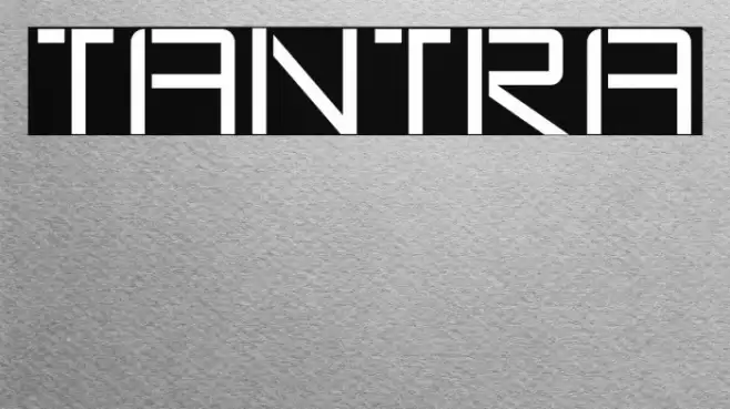 TANTRA Font examples