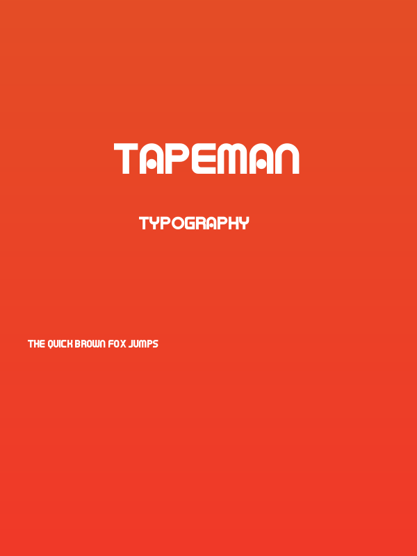 TAPEMAN Poster