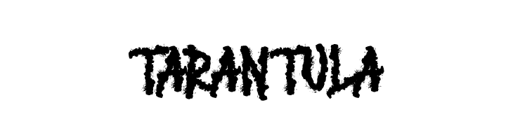TARANTULA  font caratteri gratis