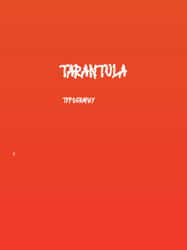 TARANTULA Poster