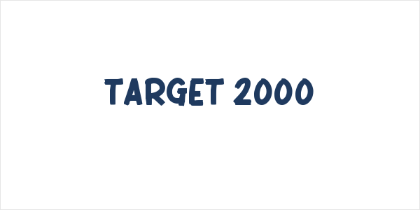 TARGET 2000 Logo