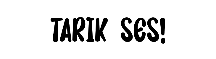TARIK SES!  Fuentes Gratis Descargar