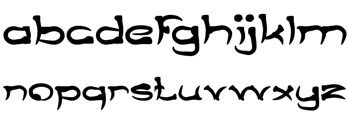 TARING SERIGALA Font LOWERCASE