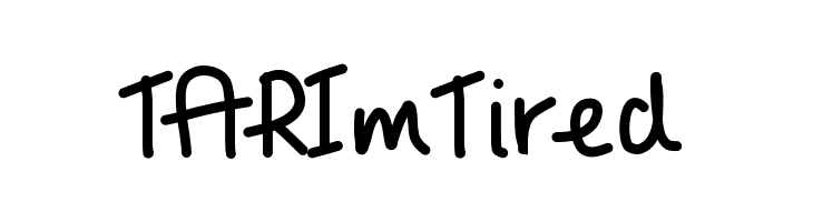 TARImTired Fonte