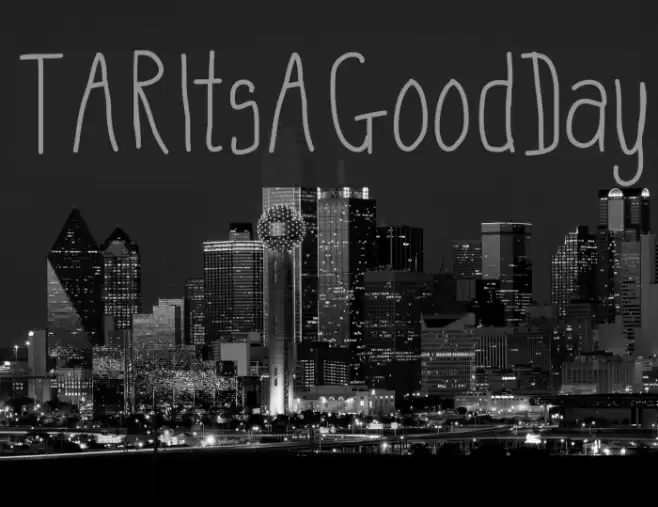 TARItsAGoodDay Font examples