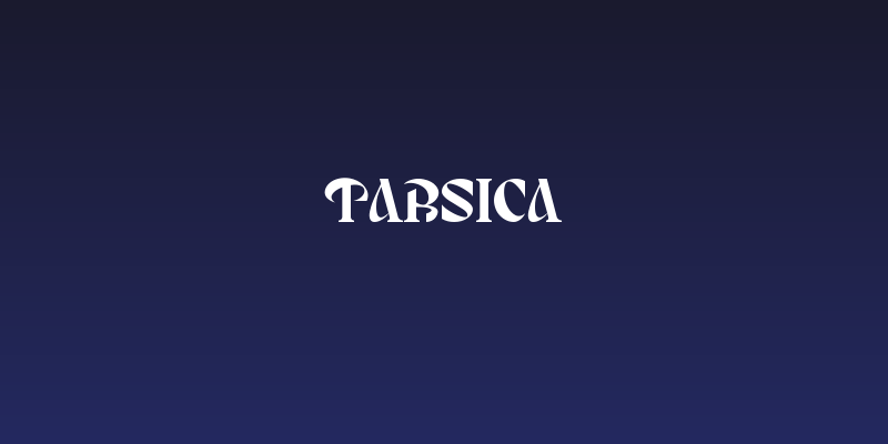 TARSICA Social Header