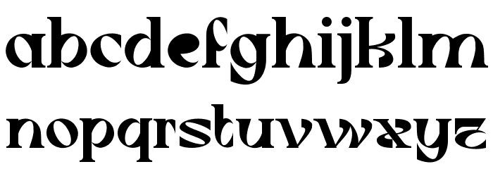 TARSICA Font LOWERCASE