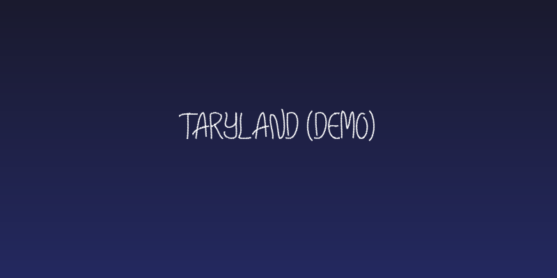 TARYLAND (demo) Social Header