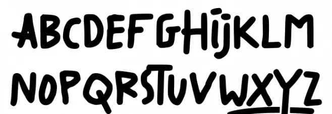 TARYO Font OTHER CHARS