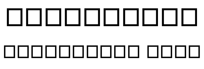 TARYO Font OTHER CHARS