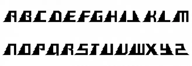 TASAGONI BOLD Schriftart Groß
