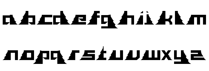 TASAGONI BOLD Font LOWERCASE