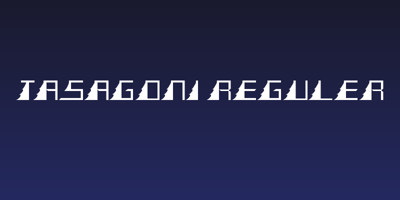 TASAGONI REGULER Social Header