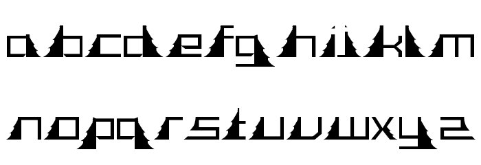 TASAGONI REGULER Font LOWERCASE