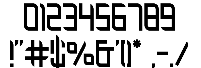 TASIQ Font OTHER CHARS