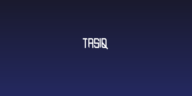 TASIQ Social Header